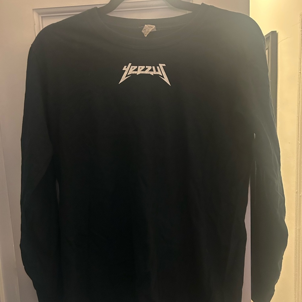 Yeezy Black Graphic Long Sleeve Tee